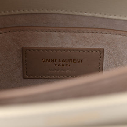 Saint Laurent Calfskin Medium Monogram Sunset Crema Soft 9 of 11