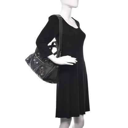 Balenciaga Agneau Giant 21 Silver Hardware Part Time Anthracite 2 of 10
