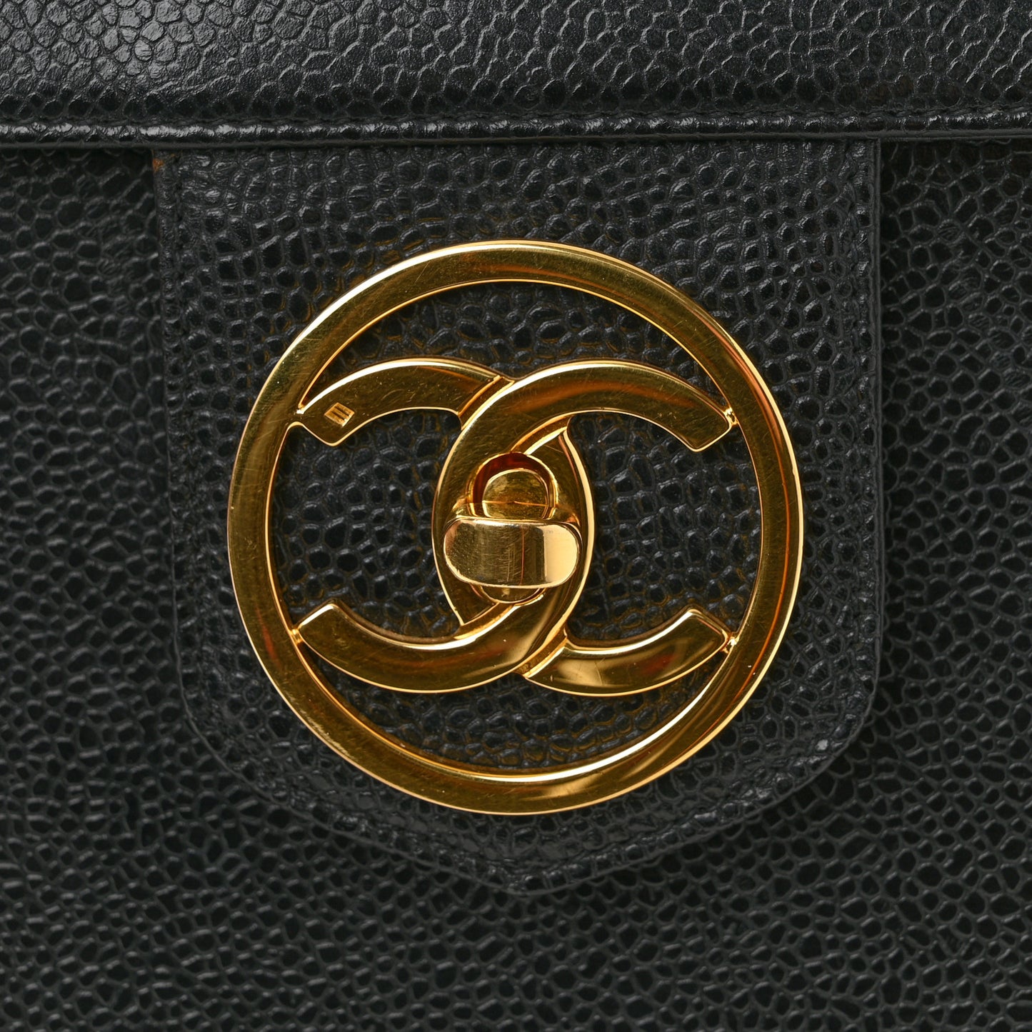 Caviar Vanity Train Case Black