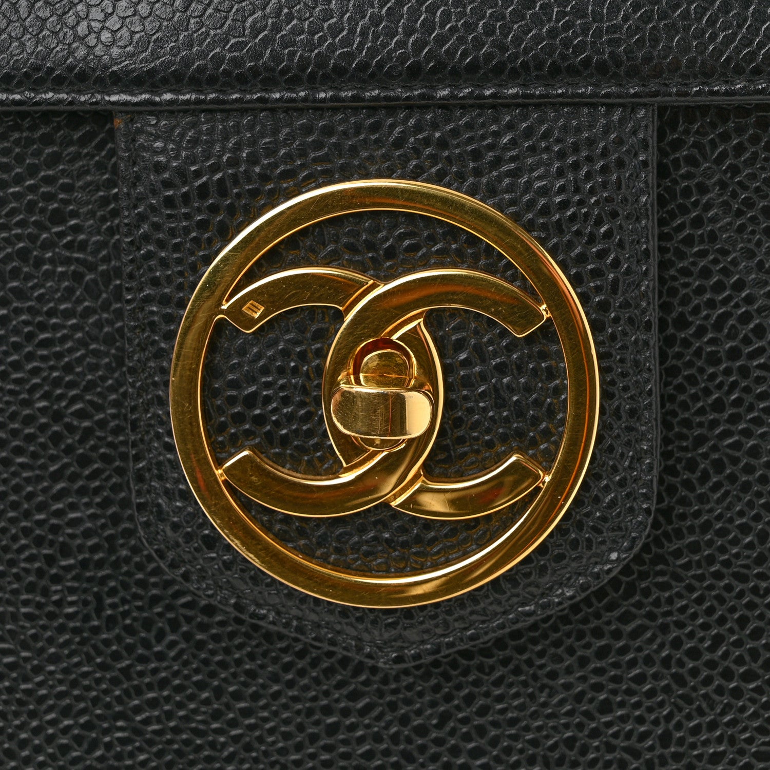 Chanel Caviar Vanity Train Case Black 13 of 16
