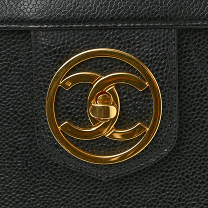 Chanel Caviar Vanity Train Case Black 13 of 16