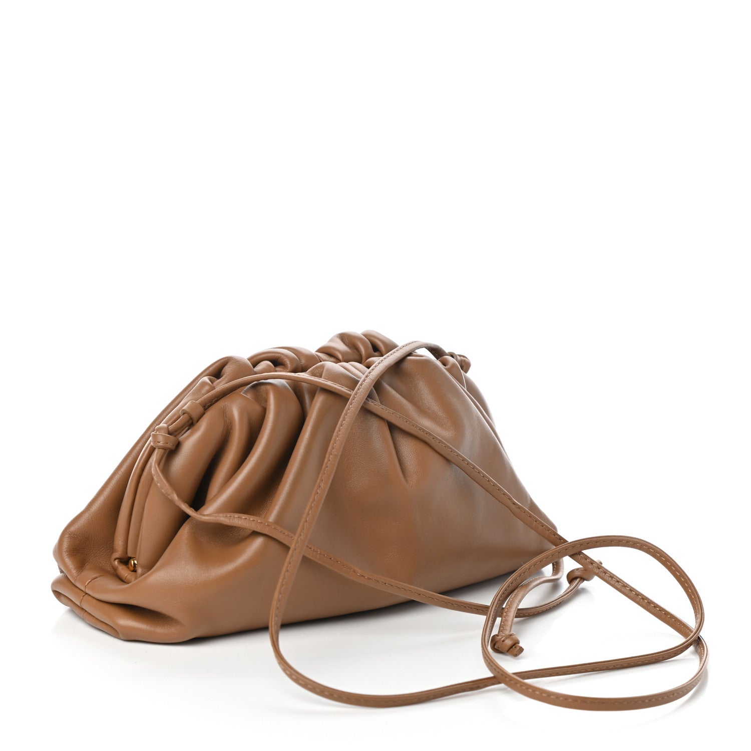 Bottega Veneta Butter Calfskin The Mini Pouch Camel 3 of 9
