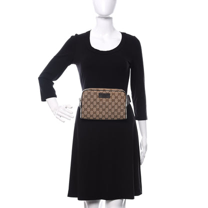 Gucci Monogram Belt Bag Dark Brown 2 of 10