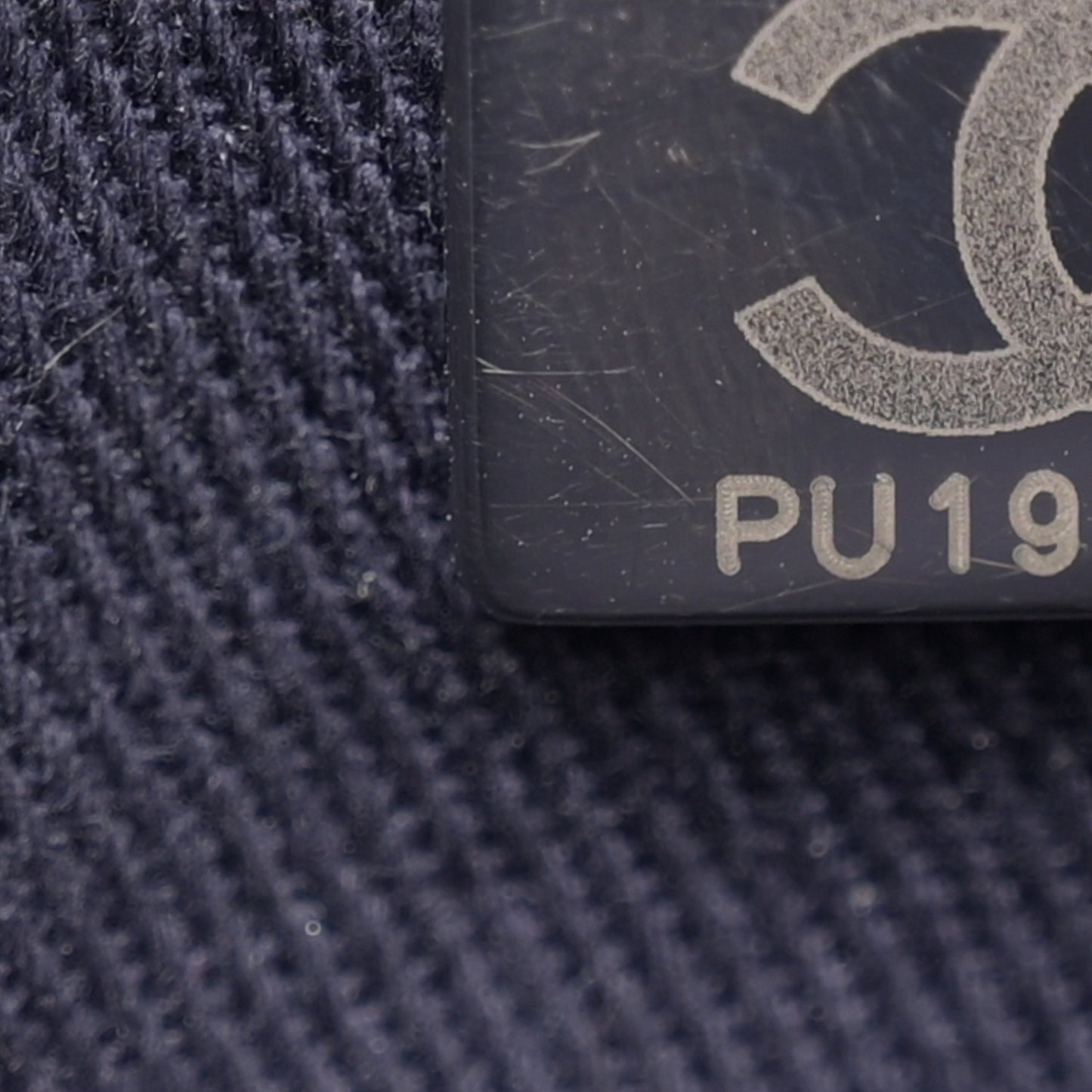 Mixed Fibers Small Deauville Tote Navy Blue