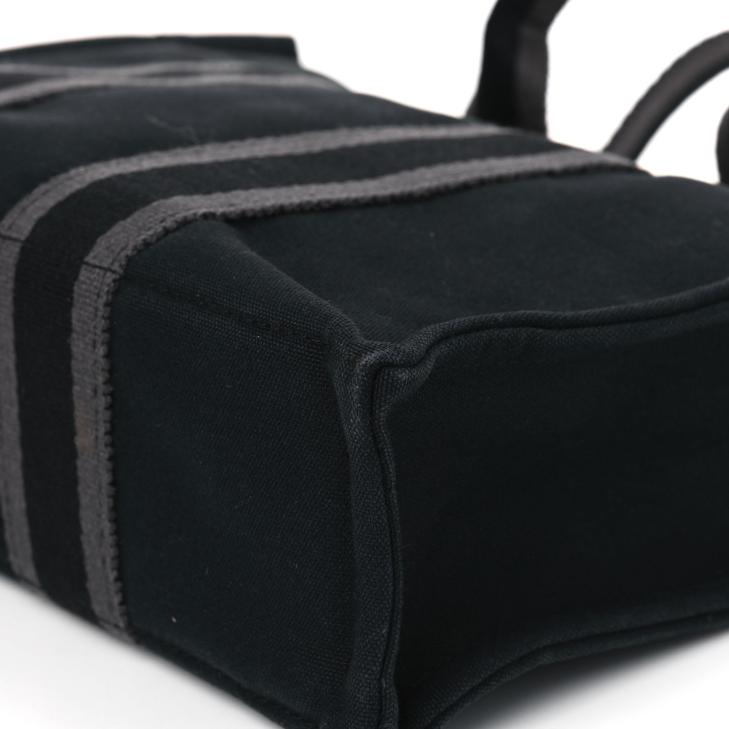 Canvas Herline PM Tote Black