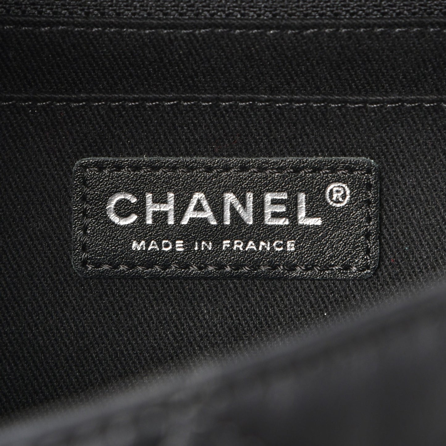 Calfskin Quilted In The Business Flap Bag Black