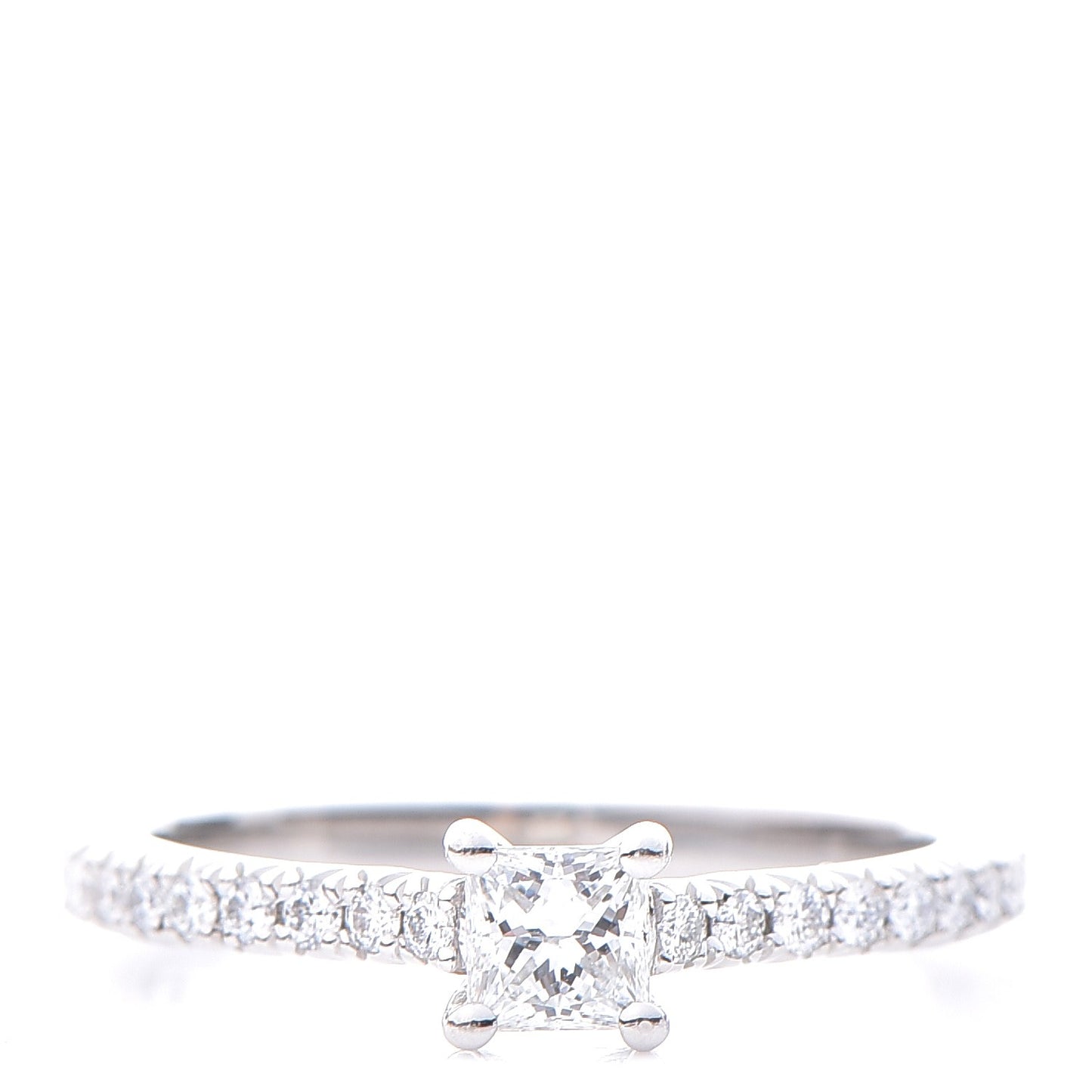 Platinum Diamond .24 ctw. Novo Princess Cut Ring 49.3 5