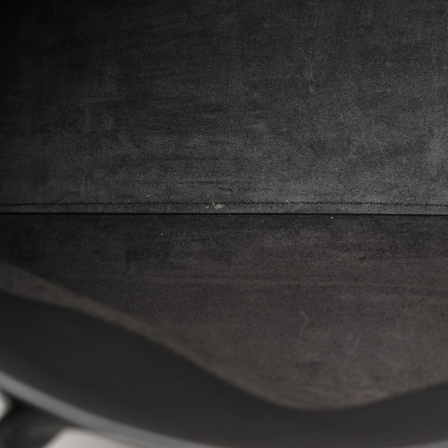 Grained Calfskin Small Supple Sac De Jour Fog