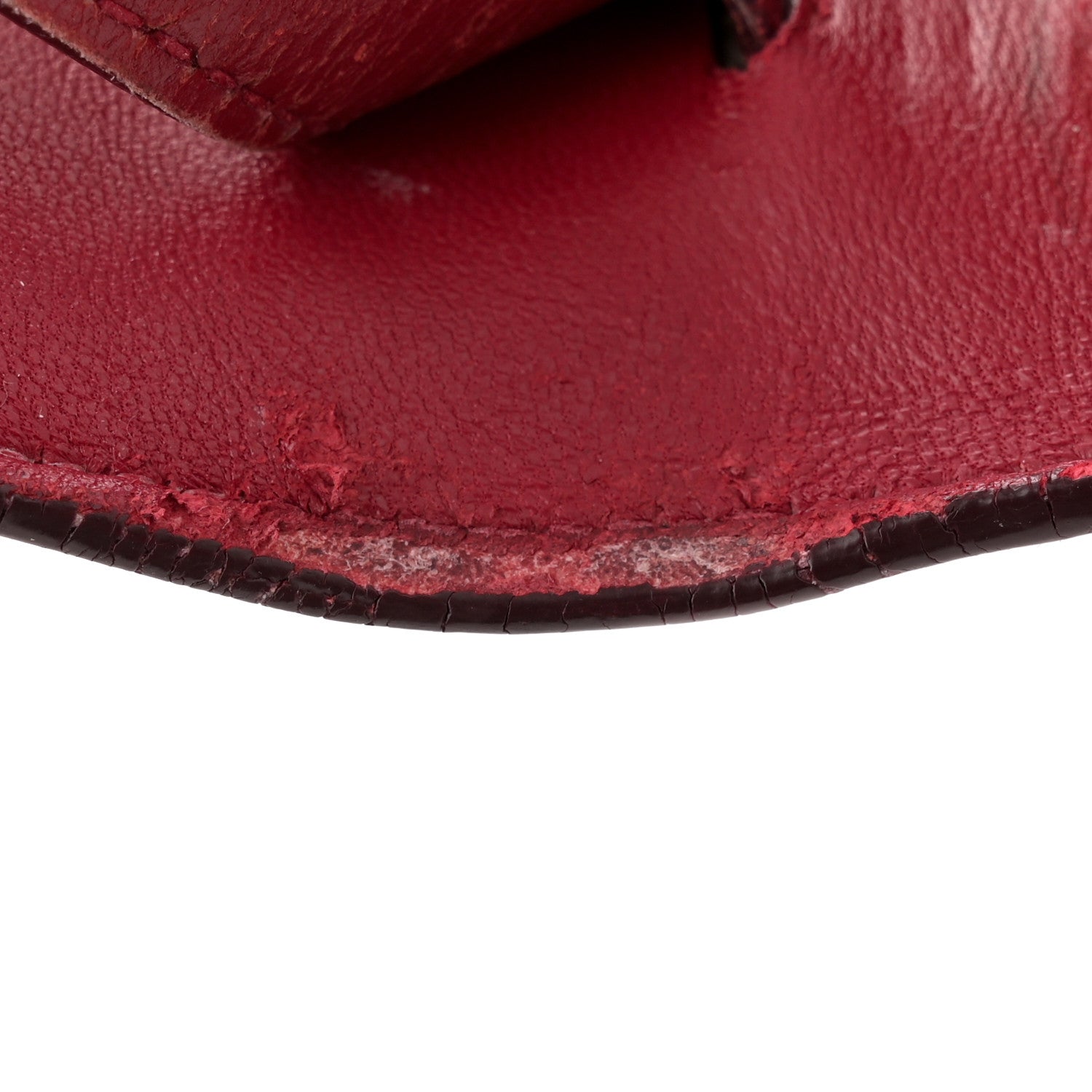 Celine Box Calfskin Medium Classic Box Flap Bag Burgundy 11 of 13