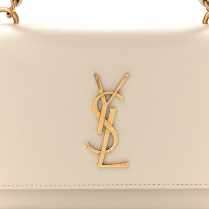 Saint Laurent Calfskin Monogram Sunset Chain Wallet Blanc Vintage 7 of 10