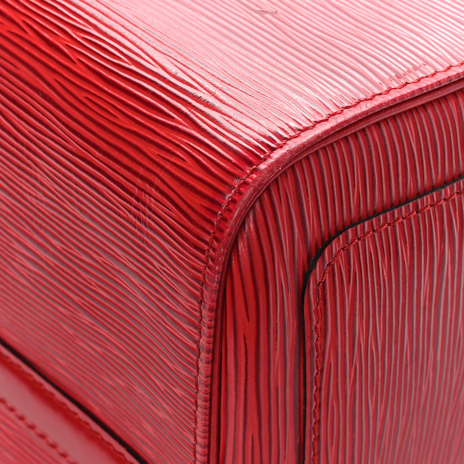 Louis Vuitton Epi Speedy 35 Castillan Red 9 of 11