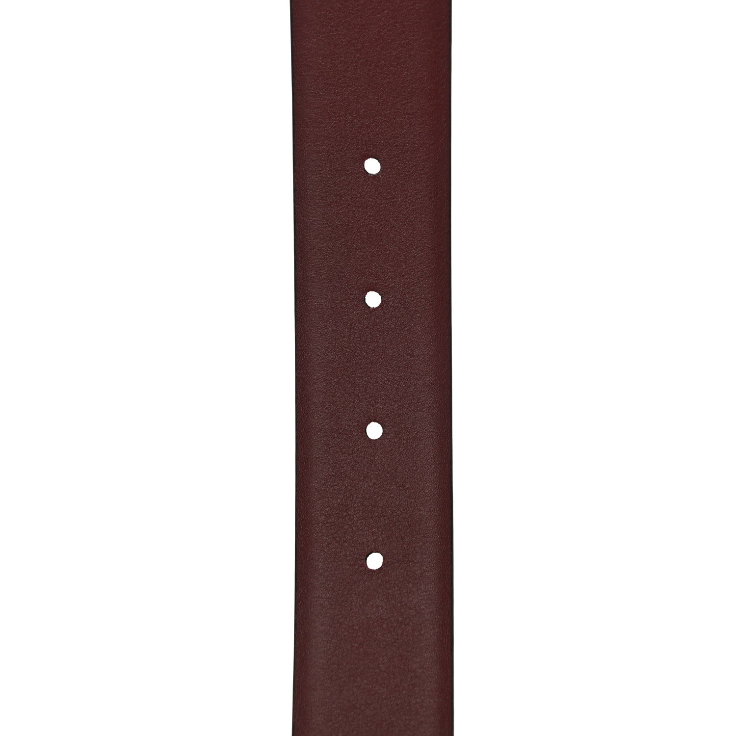 Chanel Calfskin CC Reversible Belt 95 Black Burgundy 4 of 7