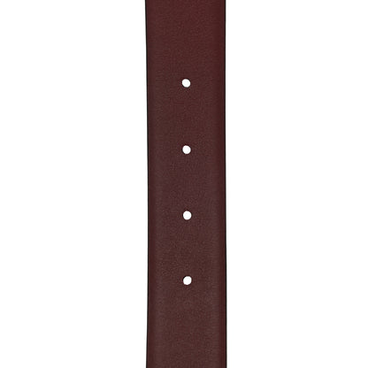 Chanel Calfskin CC Reversible Belt 95 Black Burgundy 4 of 7