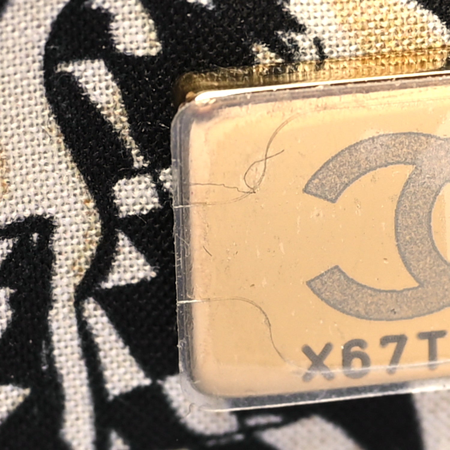 Chanel Caviar Quilted Striated CC Wallet On Chain WOC Black 8 of 11