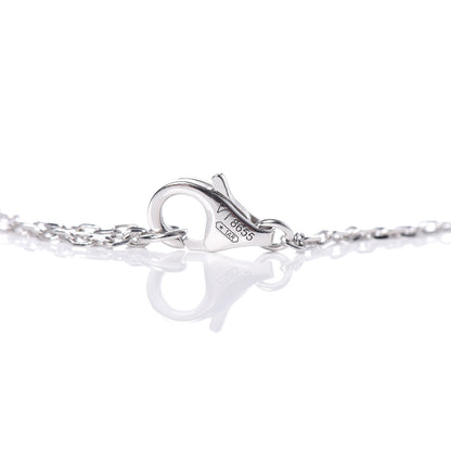 Cartier 18K White Gold Diamond LM D'Amour Pendant Necklace 6 of 6