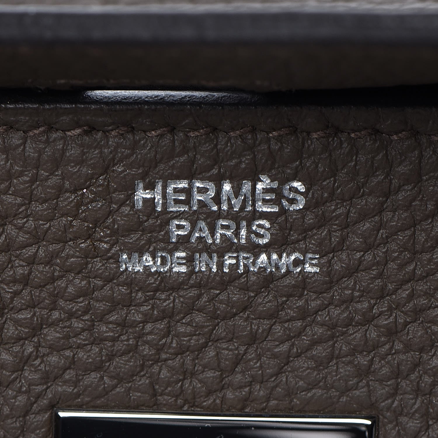 Hermes Togo Birkin 30 Etain 22 of 43