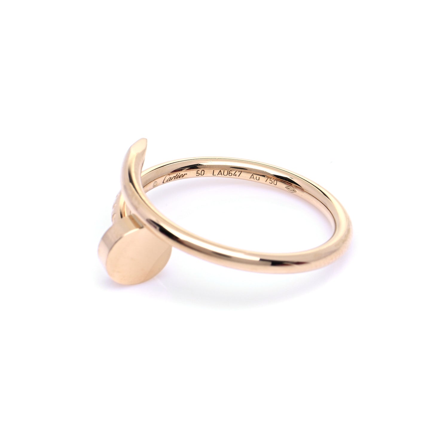 18K Yellow Gold Small Juste Un Clou Ring 50 5.25