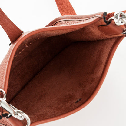 Hermes Taurillon Clemence Evelyne III TPM Cuivre 5 of 7
