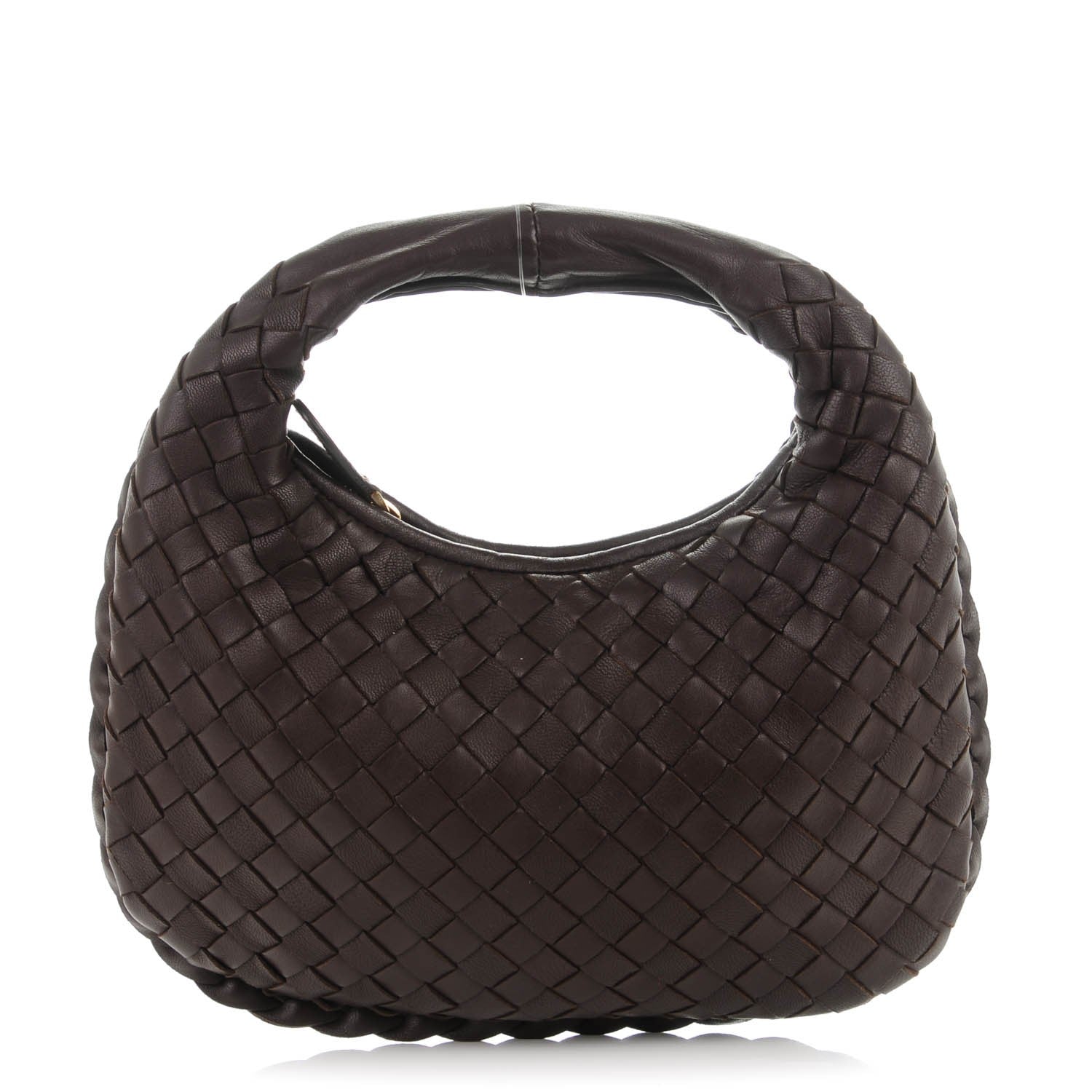 Bottega Veneta Nappa Intrecciato Mini Veneta Hobo Ebano 1 of 7