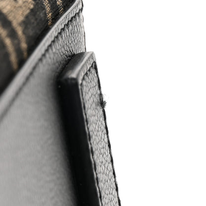 Versace X FENDI Grained Calfskin Fendace Medium La Medusa Top Handle Bag Black Brown 12 of 12