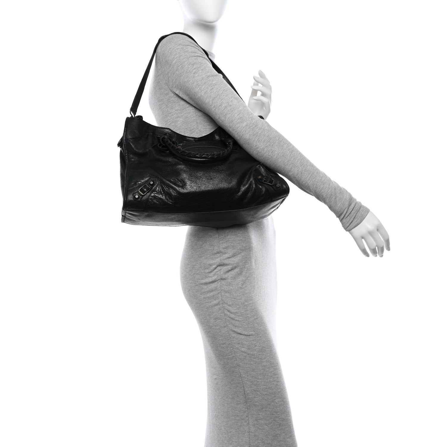 Balenciaga Agneau Classic Hardware City Black 2 of 21