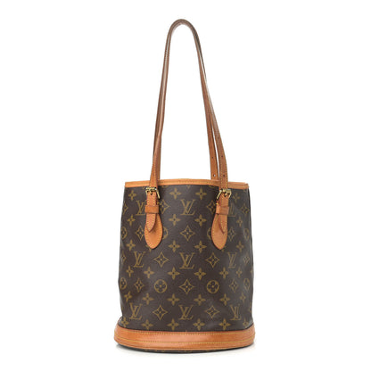 Louis Vuitton Monogram Petit Bucket 23 1 of 14