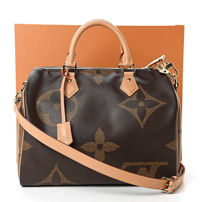 Louis Vuitton Reverse Monogram Giant Speedy Bandouliere 30 11 of 11
