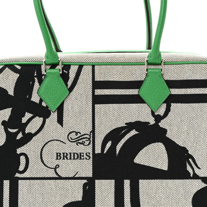 Hermes Togo Brides De Gala en Desordre Plume 32 Black Bambou 8 of 11
