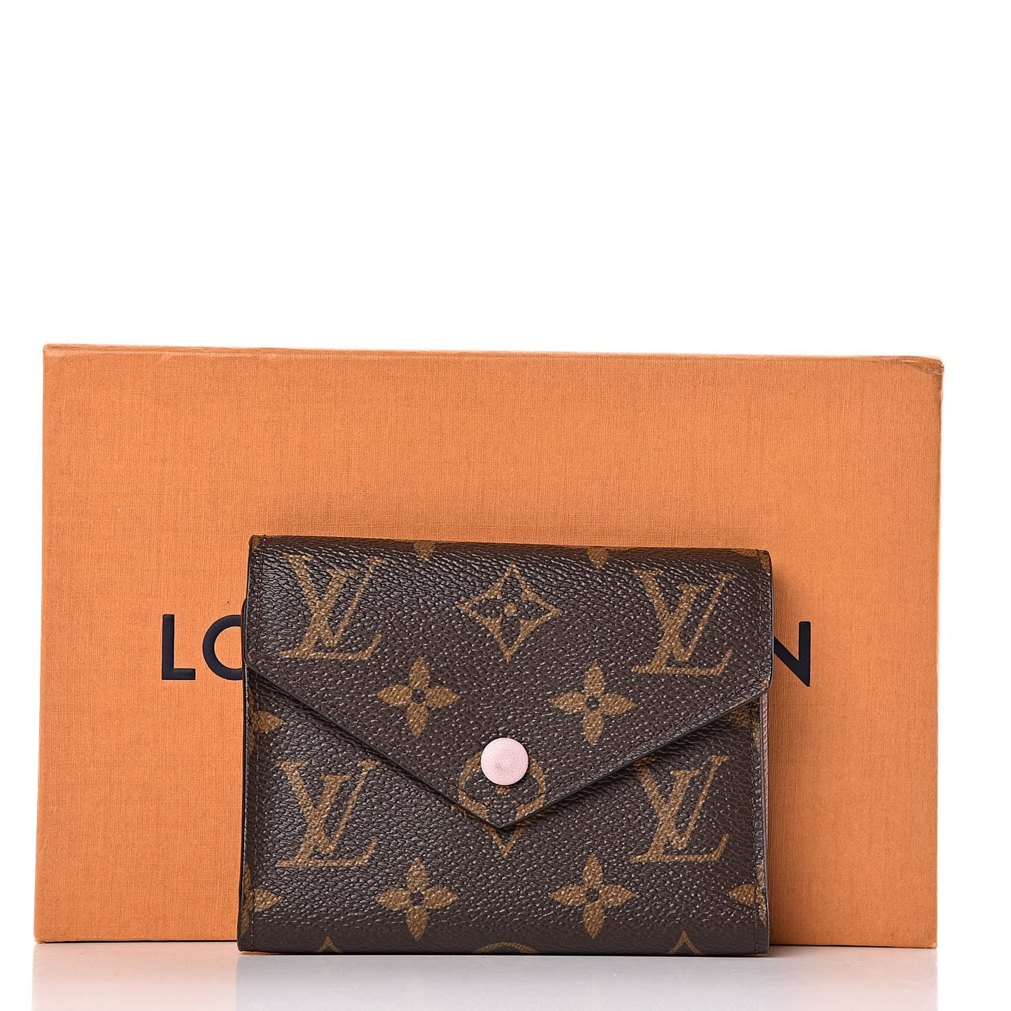 Monogram Victorine Wallet Rose Ballerine