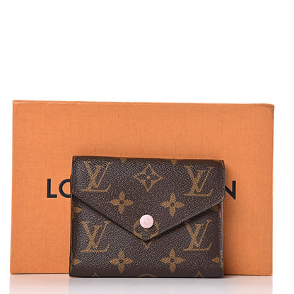 Louis Vuitton Monogram Victorine Wallet Rose Ballerine 8 of 8
