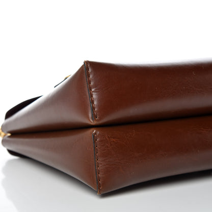 Stella McCartney Eco Alter Nappa Small Popper Shoulder Bag Cognac 5 of 9