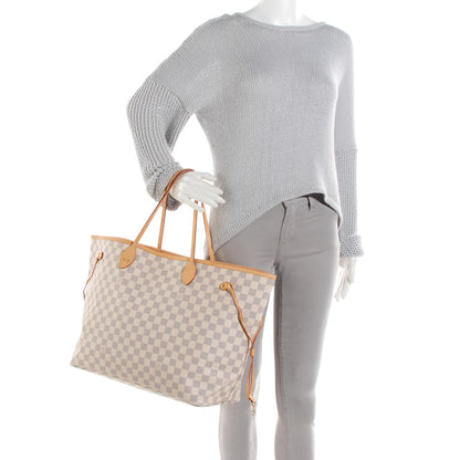 Louis Vuitton Damier Azur Neverfull GM 3 of 8