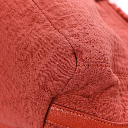 Chanel Canvas Small Double Face Shopping Tote Red 10 of 11