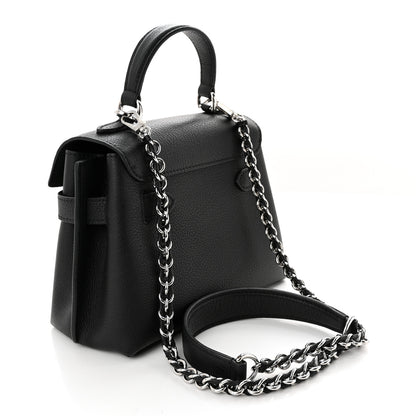 Louis Vuitton Calfskin Lockme Ever Mini Black 3 of 15