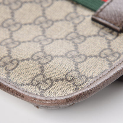 Gucci GG Supreme Monogram Neo Vintage Web Belt Bag Brown 9 of 11