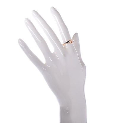 Tiffany 18K Rose Gold T Wire Ring 51 5.75 2 of 5