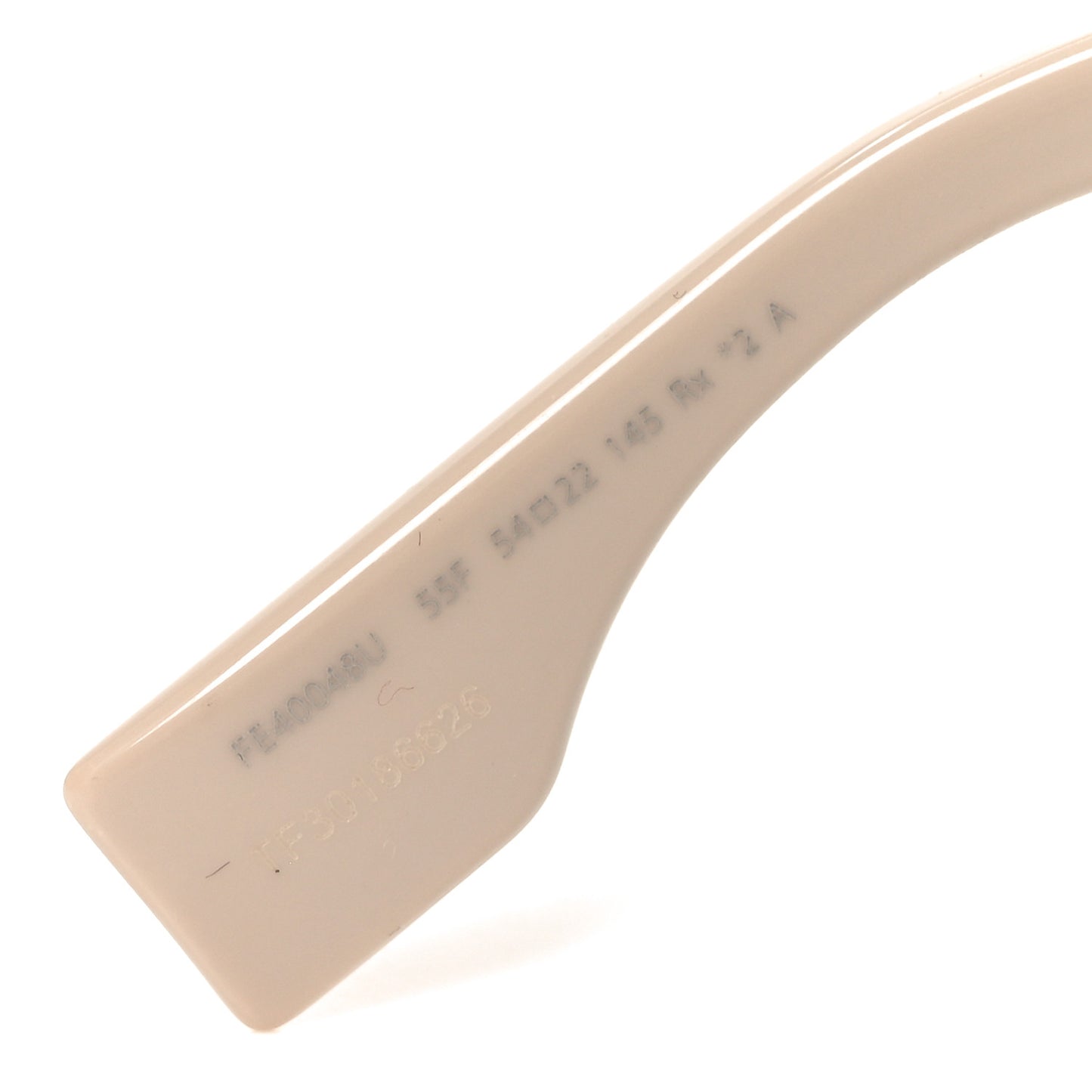 Acetate O'Lock Square Sunglasses FE40048U Havana Beige