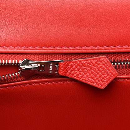 Hermes Epsom Constance 24 Rouge Casaque 14 of 16