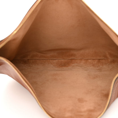 Celine Supple Calfskin Medium Strap Leandre Shoulder Bag Brown 5 of 10