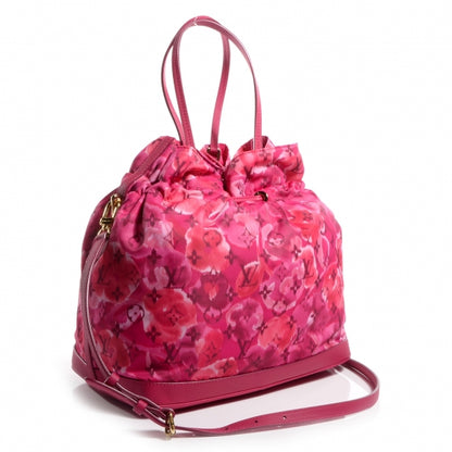 Louis Vuitton Nylon Monogram Ikat Noefull MM Rose Indien 3 of 7
