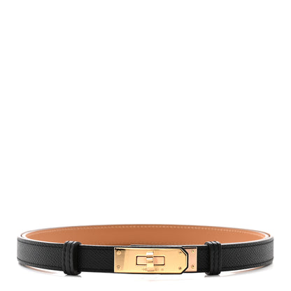 Hermes Epsom Kelly Belt Black 1 of 5