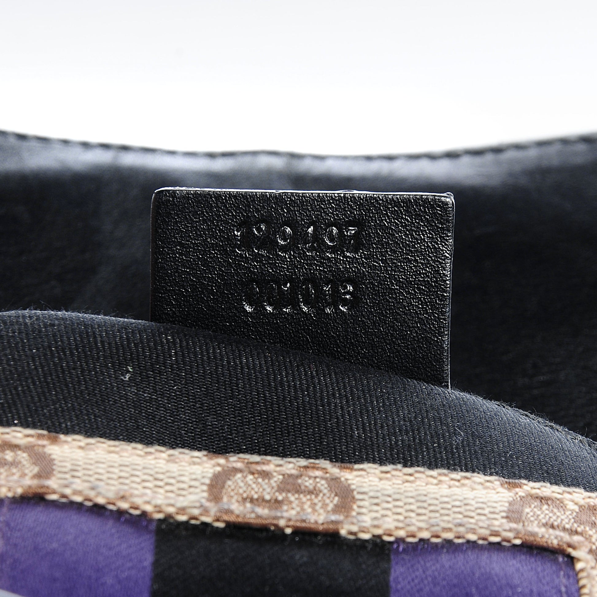 Gucci Tom Ford Monogram Horsebit Web Clutch Purple 7 of 7