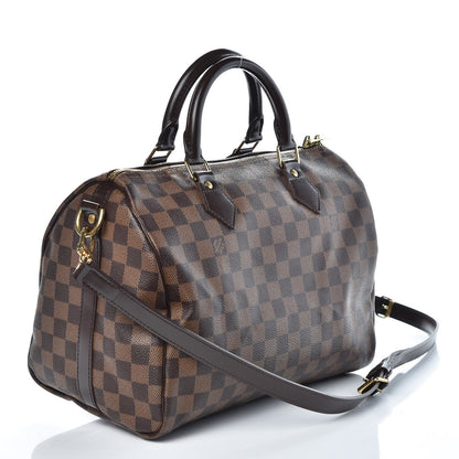 Louis Vuitton Damier Ebene Speedy Bandouliere 30 3 of 7