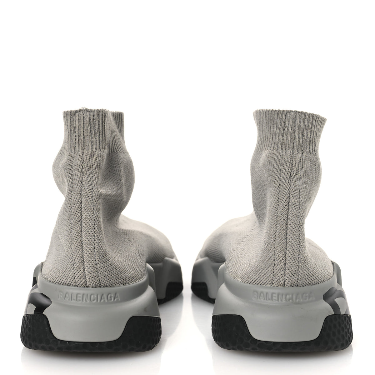 Neoprene Knit Womens Speed Graffiti Sneakers 38 Grey Black