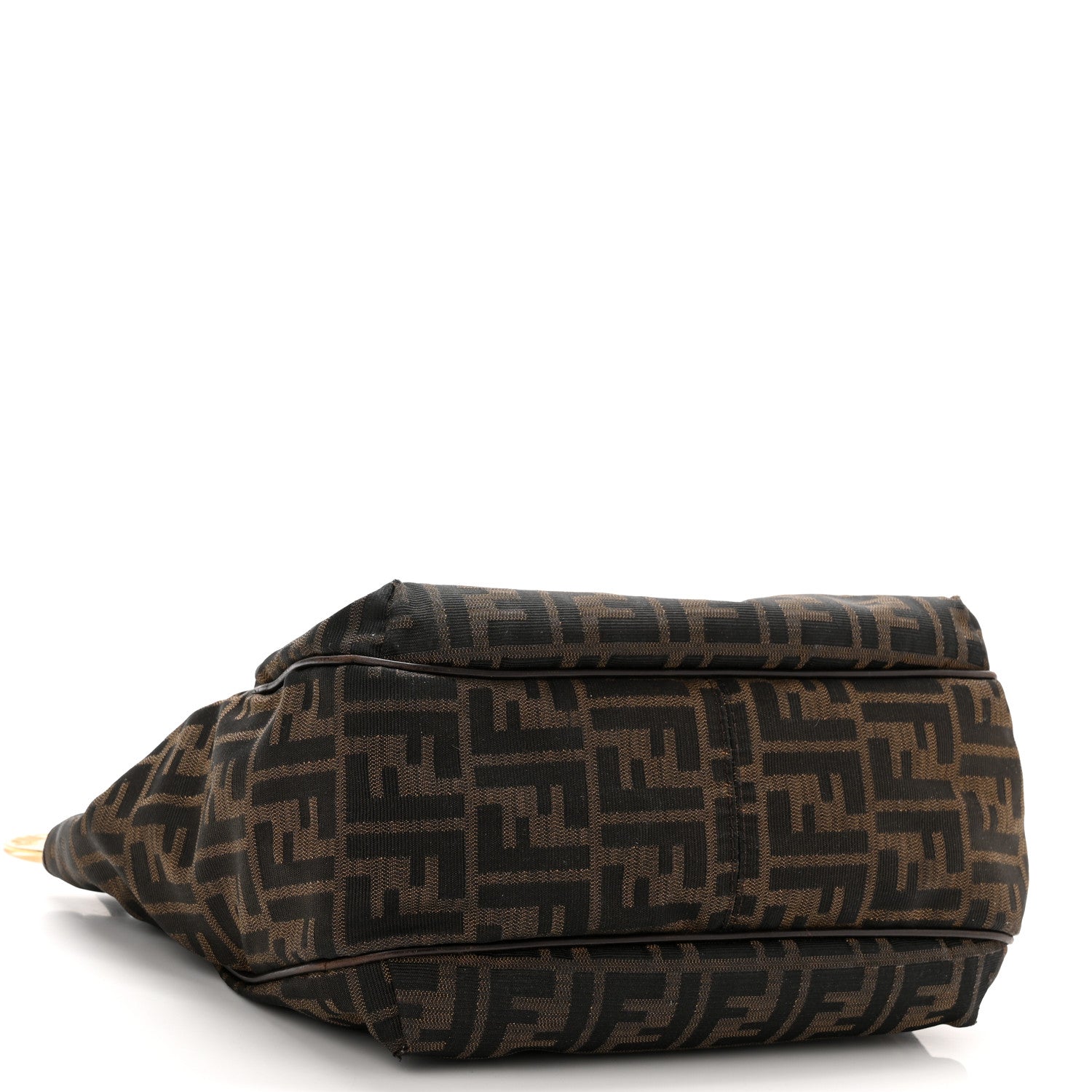 Fendi Zucca Small Chef Shopping Tote Tobacco Moro 4 of 15