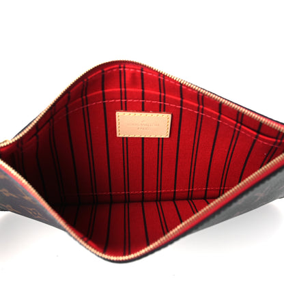 Louis Vuitton Monogram Neverfull MM GM Pochette Cherry 5 of 9