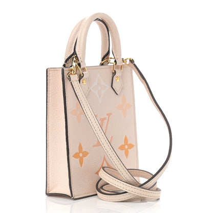 Louis Vuitton Empreinte Monogram Giant By The Pool Petit Sac Plat Cream Saffron 3 of 13