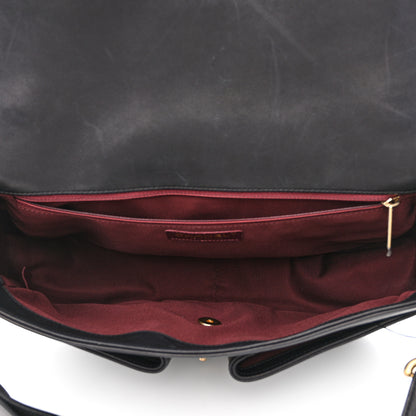 Chanel Calfskin Stitched Small Paris in Rome Messenger Black 5 of 13