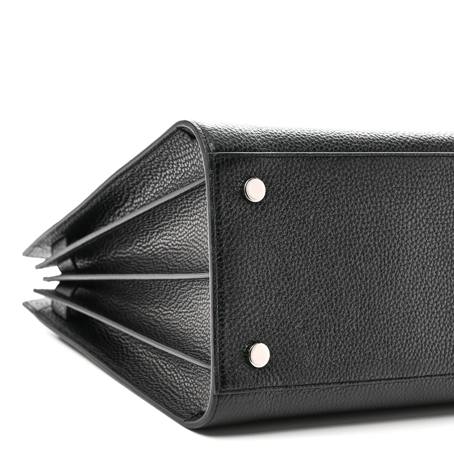 Saint Laurent Grained Calfskin Large Sac De Jour Black 8 of 9