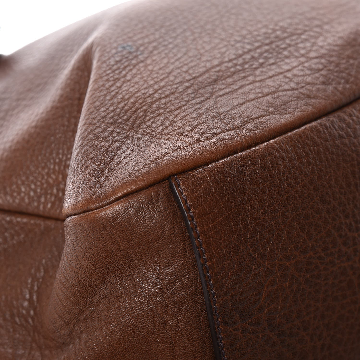 Prada Deerskin Tote Bruciato 10 of 12